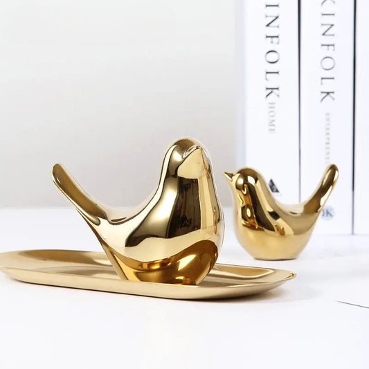 The Aurielle Gold Birds