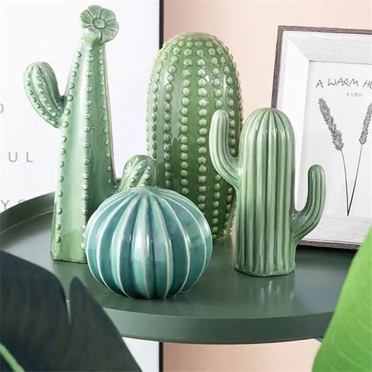 Desert Bloom Cactus